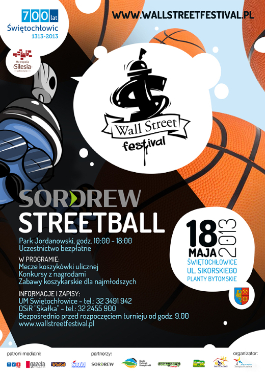 Plakat SORDREW STREETBALL 2013
