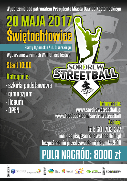 Plakat SORDREW STREETBALL 2017